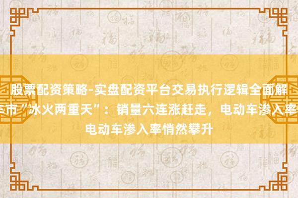 股票配资策略-实盘配资平台交易执行逻辑全面解析 欧洲车市“冰火两重天”：销量六连涨赶走，电动车渗入率悄然攀升